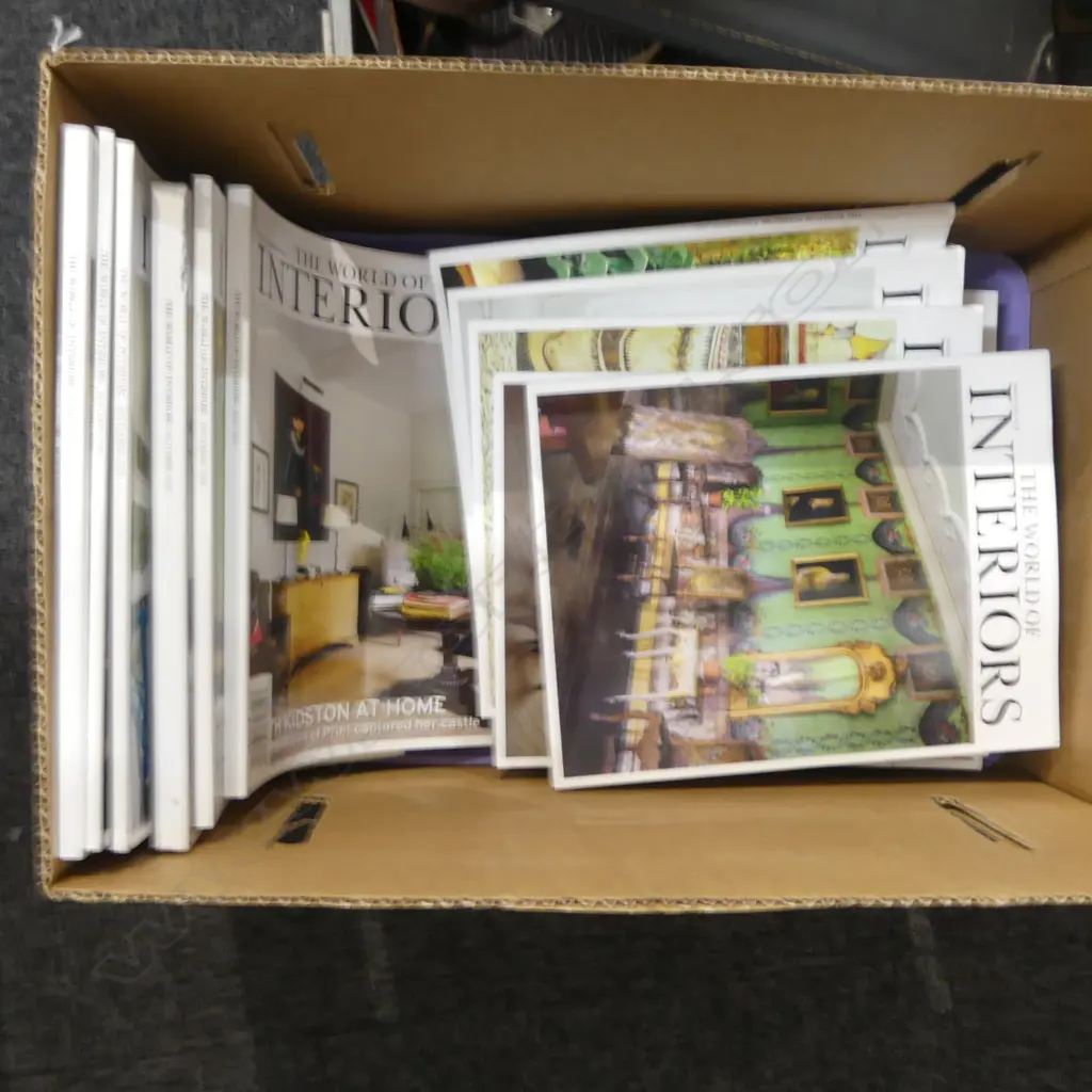 ASST. WORLD OF INTERIOR MAGAZINES Image 1++