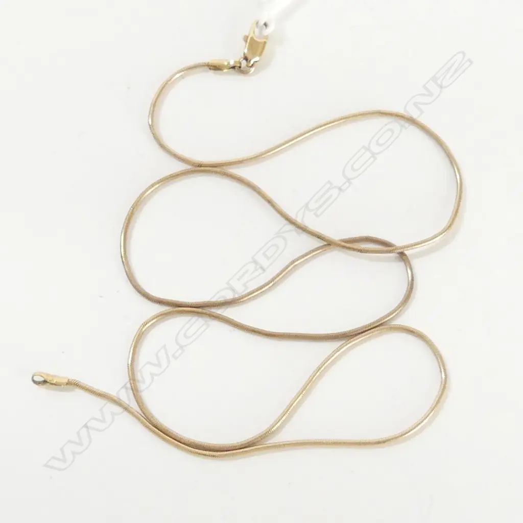 9CT GOLD FINE CHAIN 3.51gm Image 1++