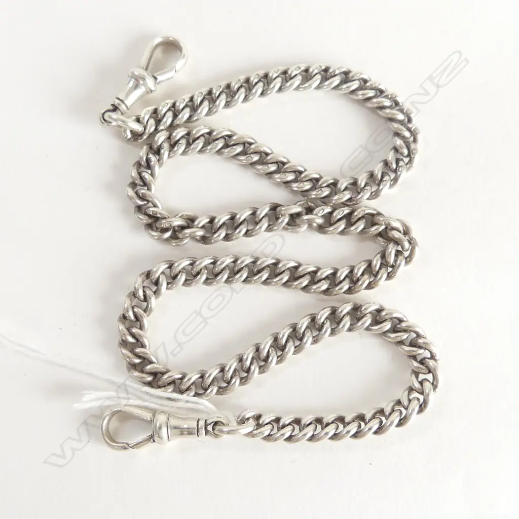 STG SILVER FOB L.430mm 41.1gms Image 1++