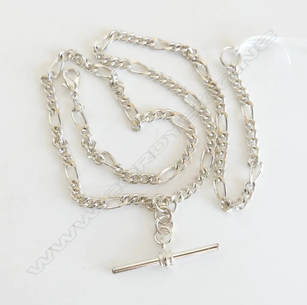 STG SILVER FOB CHAIN L.550mm 20gms Image 1++