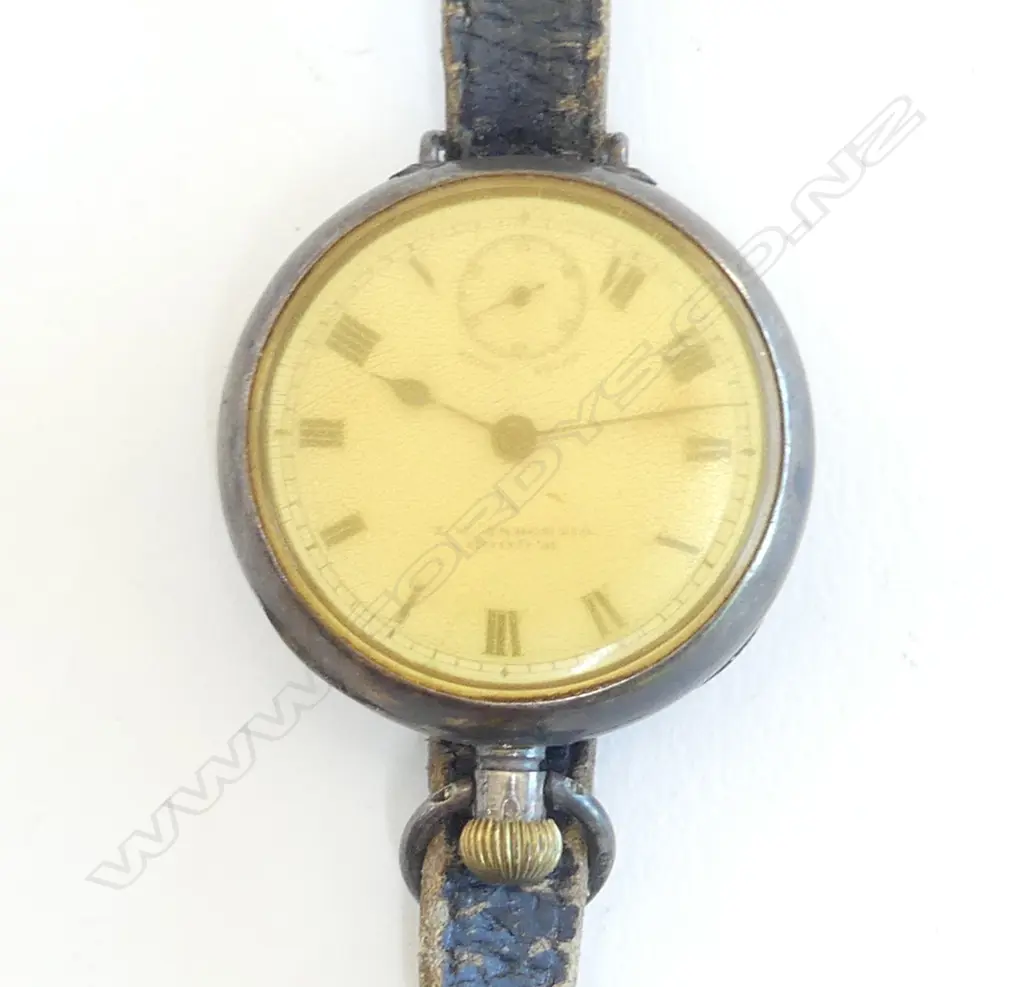 C1910 SILVER OMEGA POCKET / WRIST WATCH case & movement named Omega  Image 1++