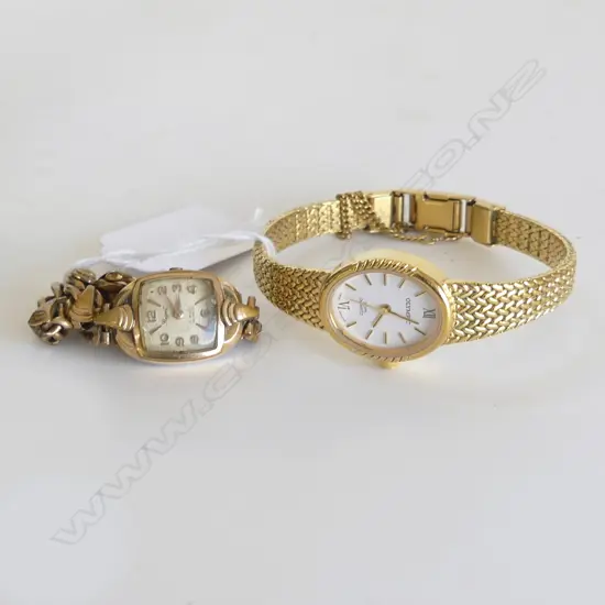 2 GP LADIES WATCHES; OLYMPIC QUARTZ (BOXED), REGENT