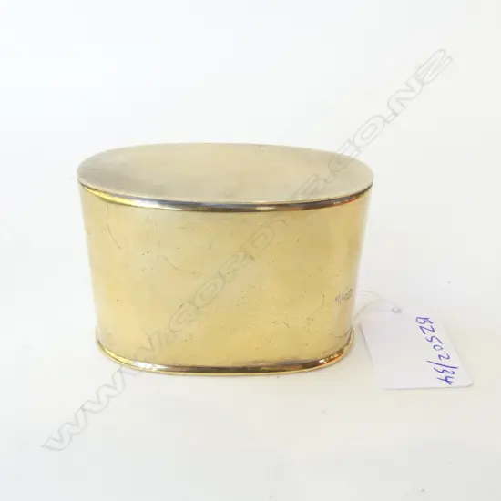 STERLING SILVER & GILDED FLASK CUP BIRMINGHAM 1945 L.71MM H.50MM