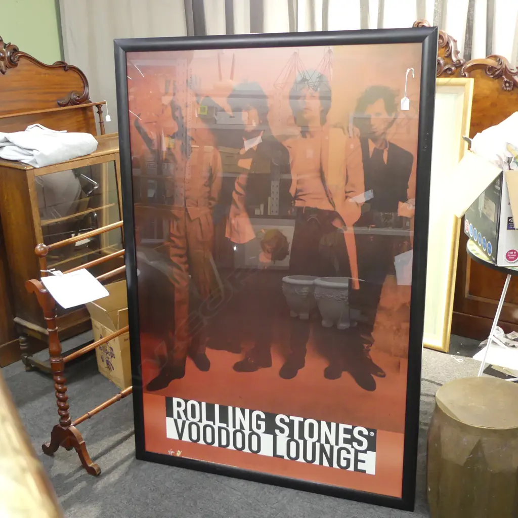 ROLLING STONES VOODOO LOUNGE PROMO POSTER 1500x1000mm* Image 1++