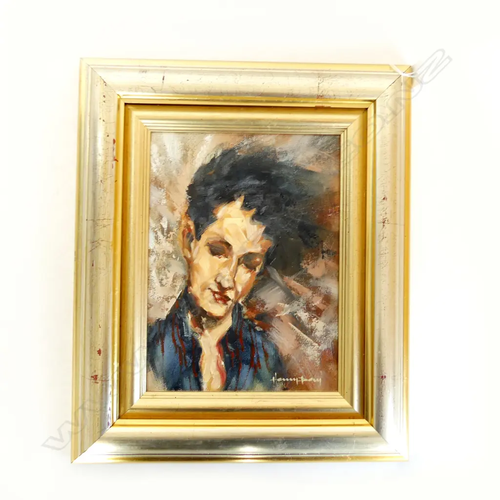 HARRY DAY 'SPANISH LADY' OIL ON BOARD, 250x185mm Image 1++