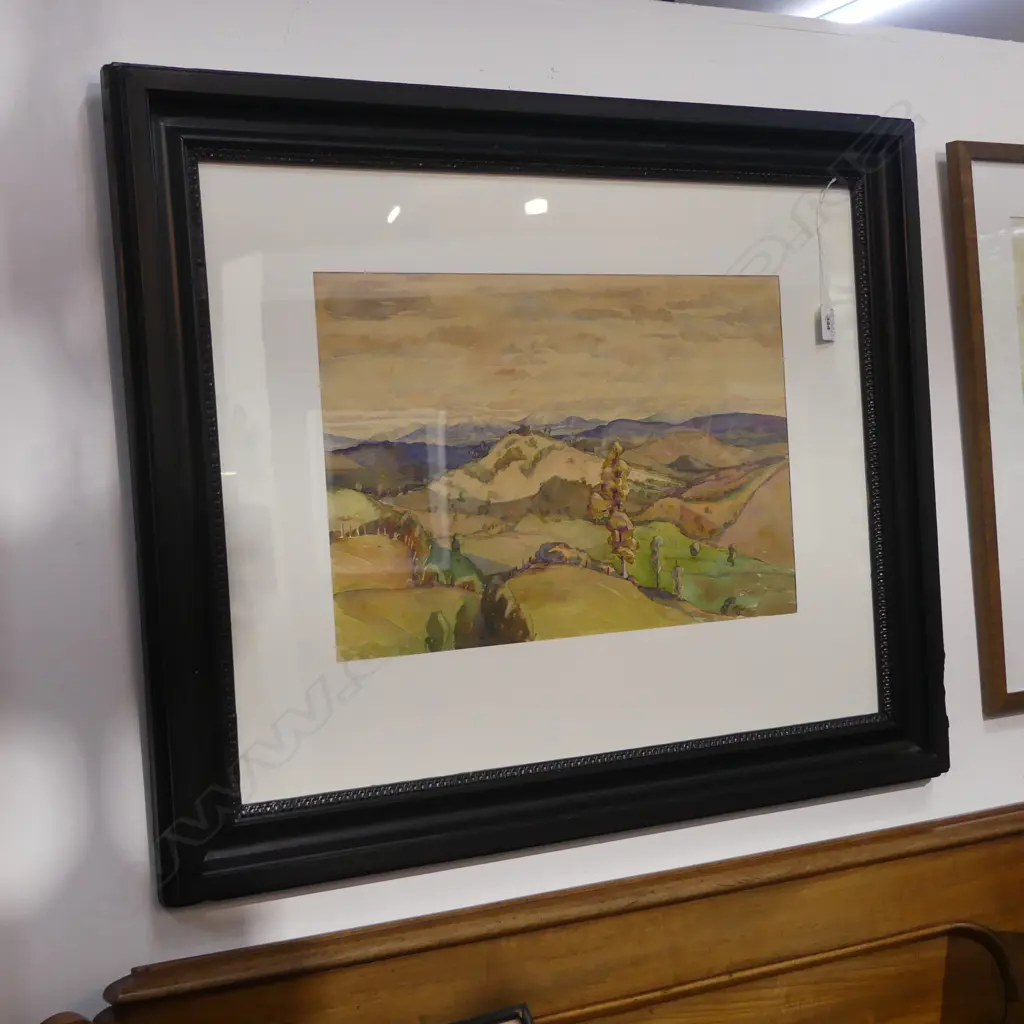 GEOFF FAIRBURN, KING COUNTRY WC, 300x460mm Image 1++