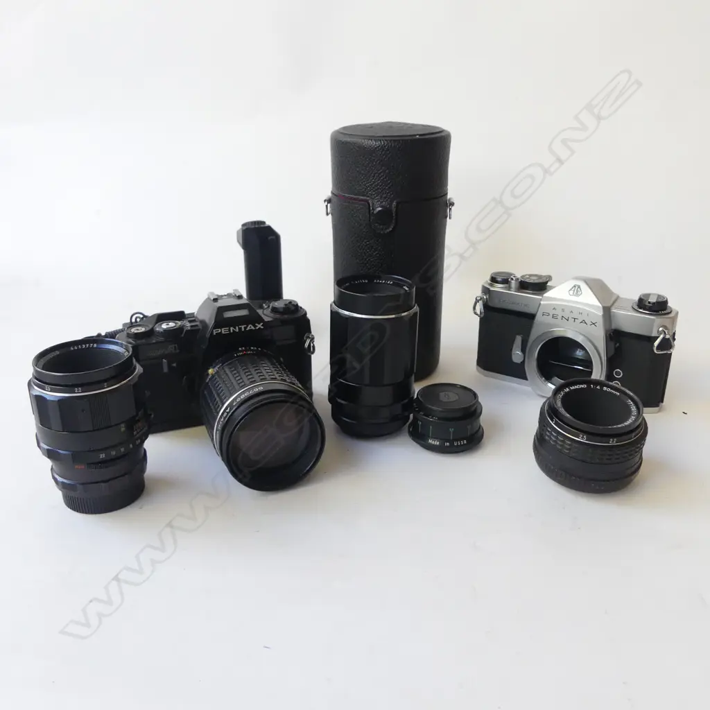 ASST. CAMERAS; TAKUMAR LENSES, PENTAX ETC Image 1++