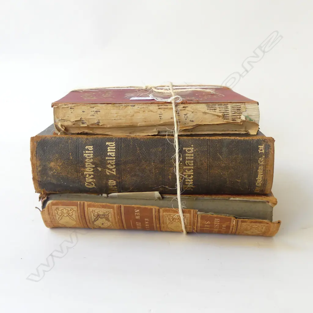 3 OLD NZ BOOKS AF Image 1++