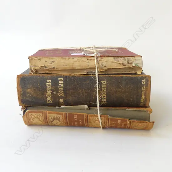 3 OLD NZ BOOKS AF
