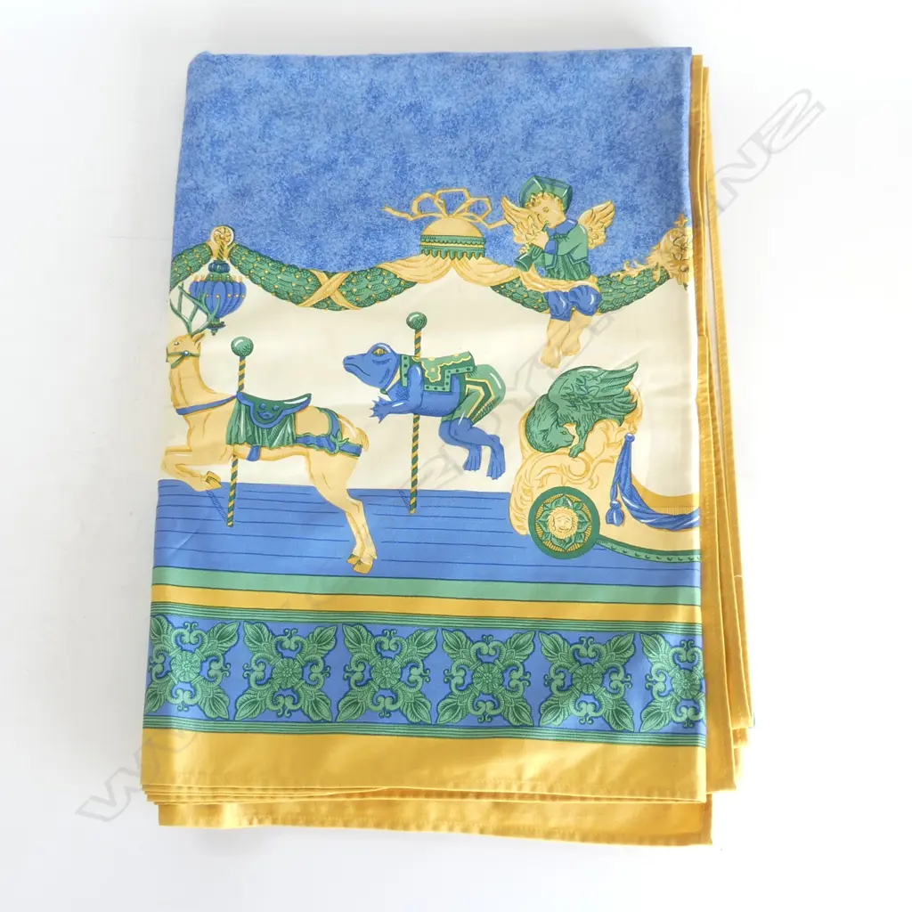 FRENCH BEAUVILLE TABLECLOTH 'LE CAROUSEL DE SOPHIE' 1700x2500mm Image 1++