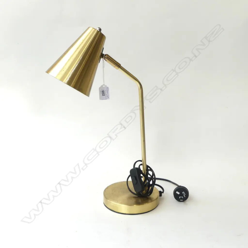 DESK LAMP, BRASS FINISH H.450mm Image 1++
