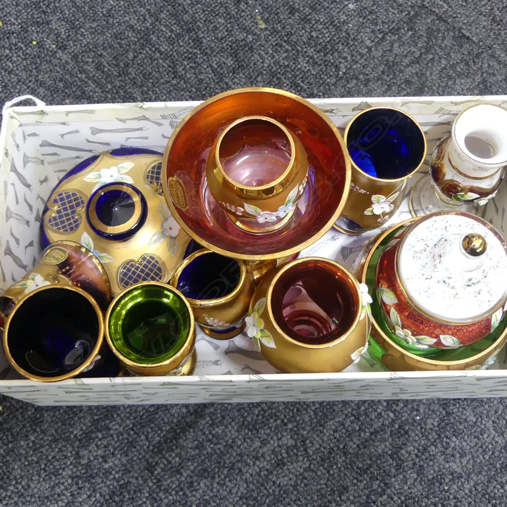 ASST. VENETIAN / BOHEMIA GLASS Image 1++