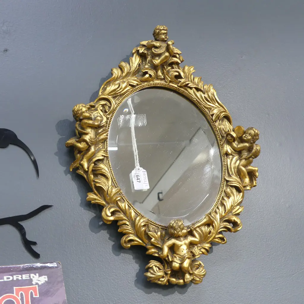 GILT MIRROR 435x325mm Image 1++
