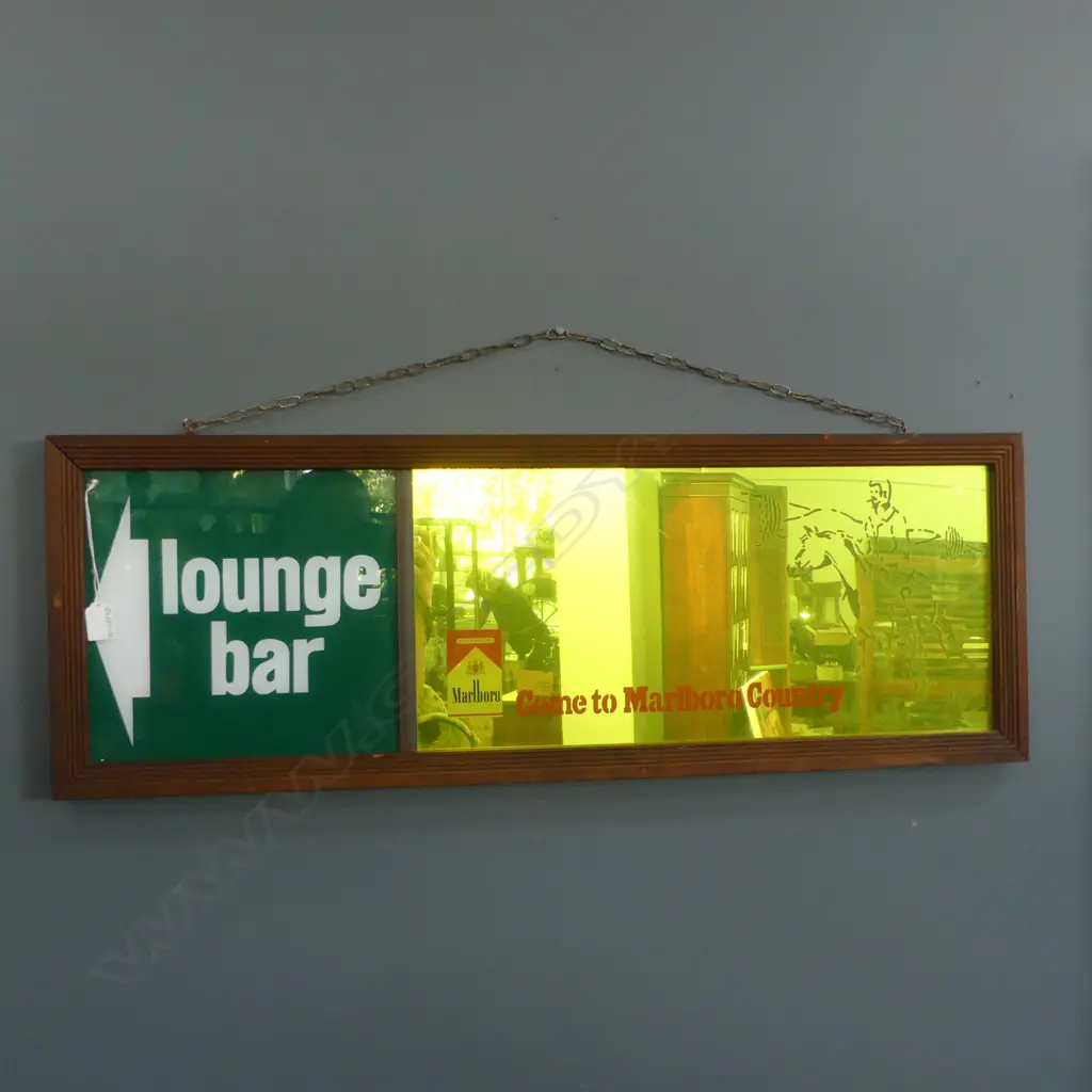 RETRO MARLBORO BAR SIGN L960MM Image 1++
