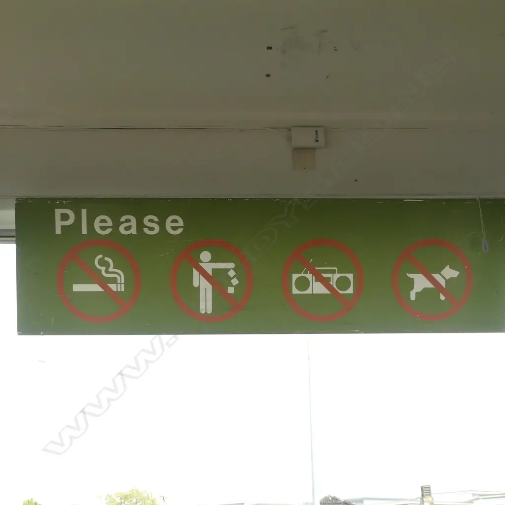 VINTAGE PARKING 80 SIGN + DON’T DO THIS SIGN 620-00MM Image 1++