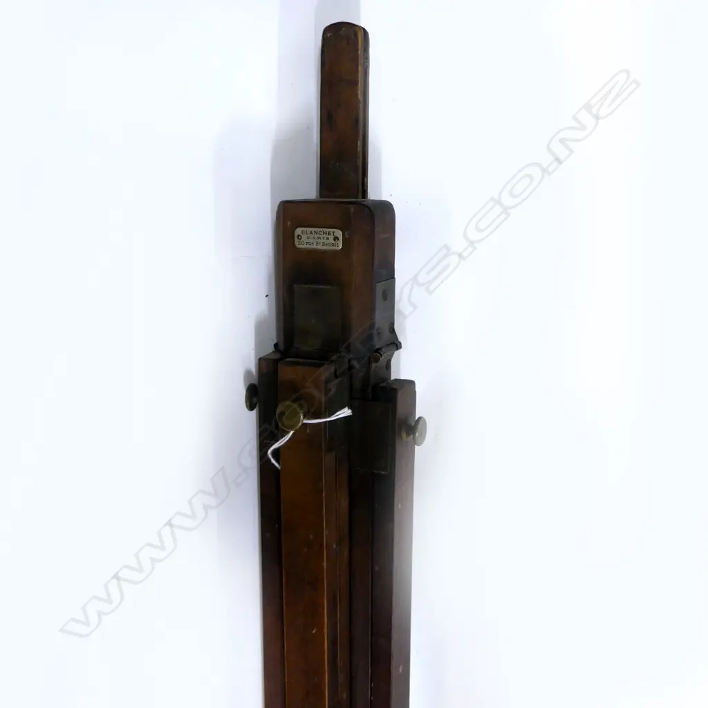 VINTAGE WOODEN EASEL BY BLANCHET PARIS H.920mm Image 1++