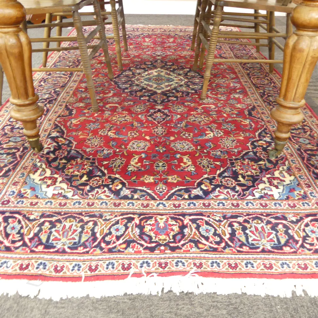 HAND KNOTTED WOOL PILE RUG 2700x1450mm Image 1++
