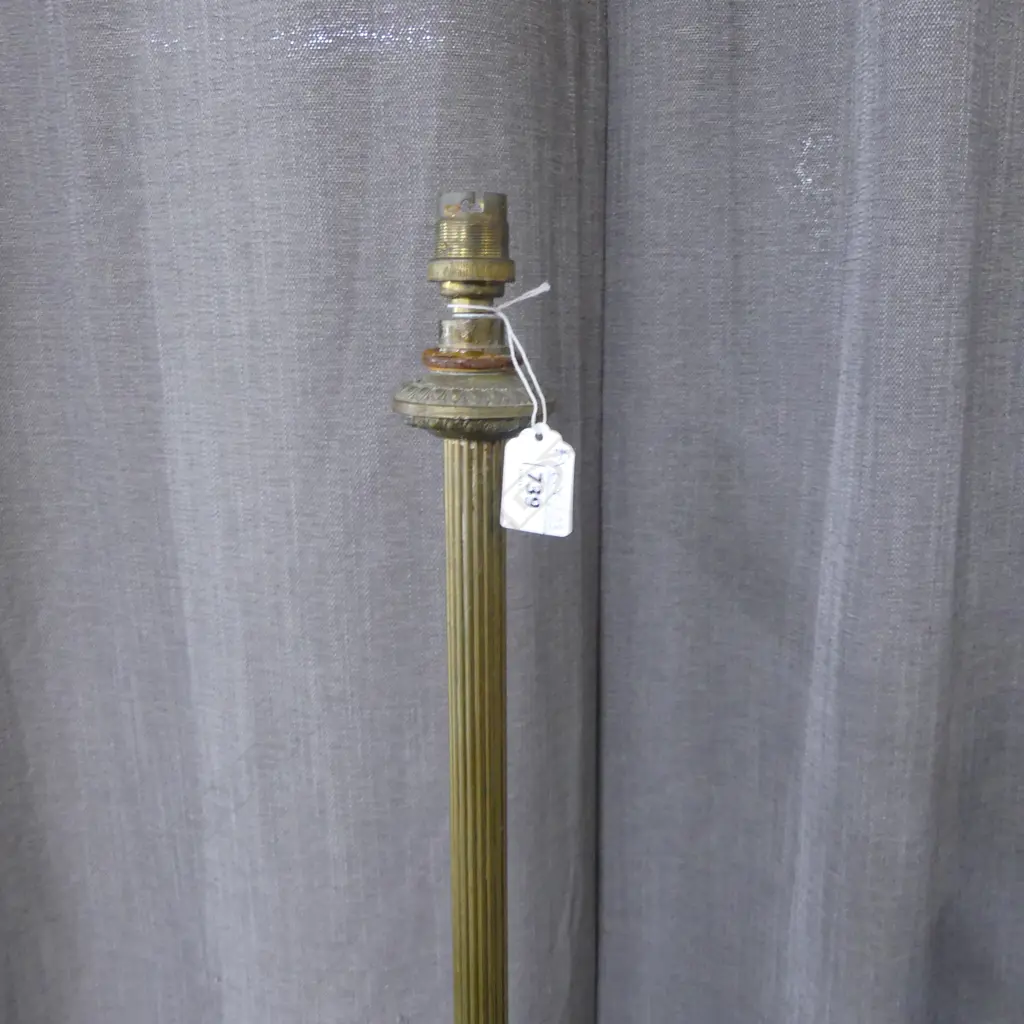 BRASS STANDARD LAMP H.1480mm Image 1++