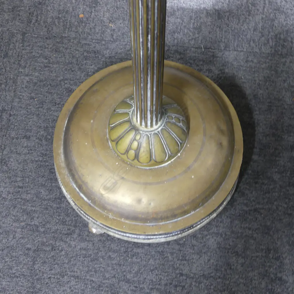 VINTAGE BRASS STANDARD LAMP H.1350mm Image 1++