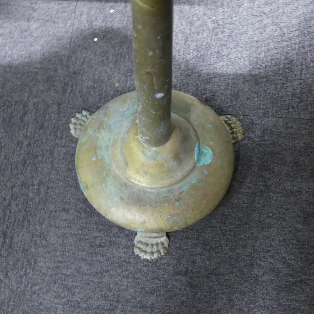 BRASS STANDARD LAMP H.1500mm Image 1++