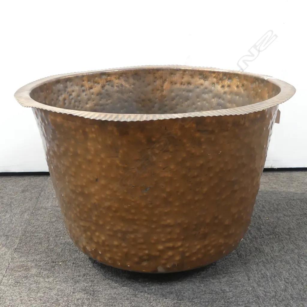 LG COPPER LAUNDRY TUB / PLANTER H.370mm, 560mm dia Image 1++