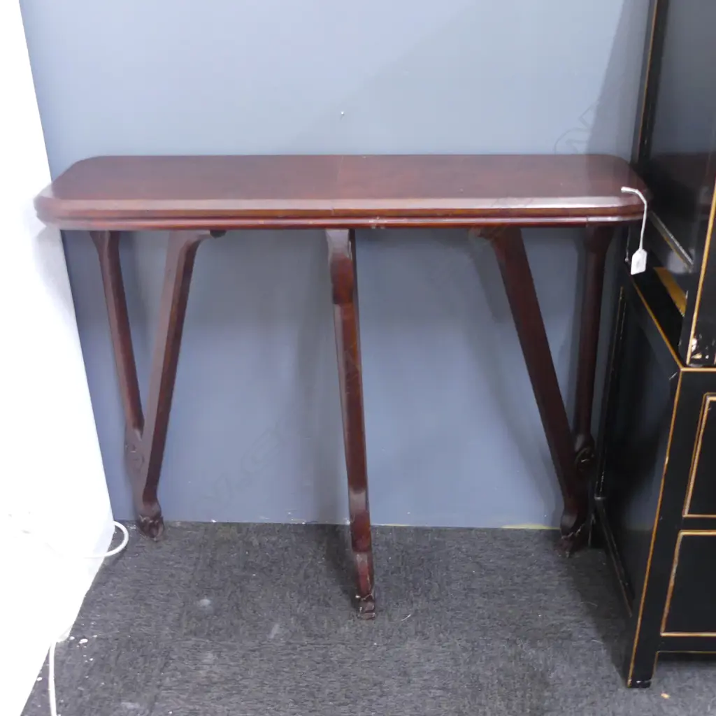 VINTAGE WOODEN CONSOLE TABLE 925x270x790mm Image 1++