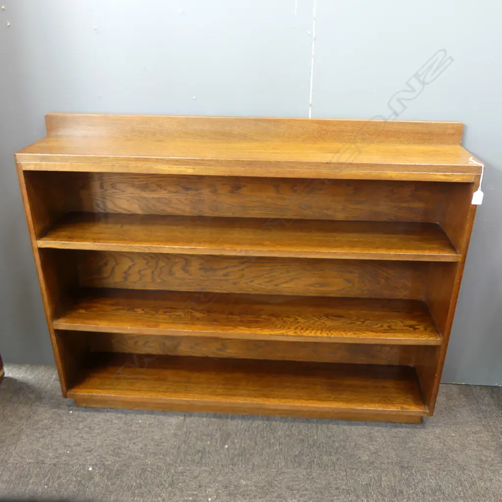 OAK BOOKCASE 1205x230x940mm Image 1++
