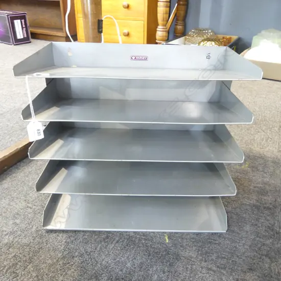 5 TIER METAL FILE RACK 380x210x335mm