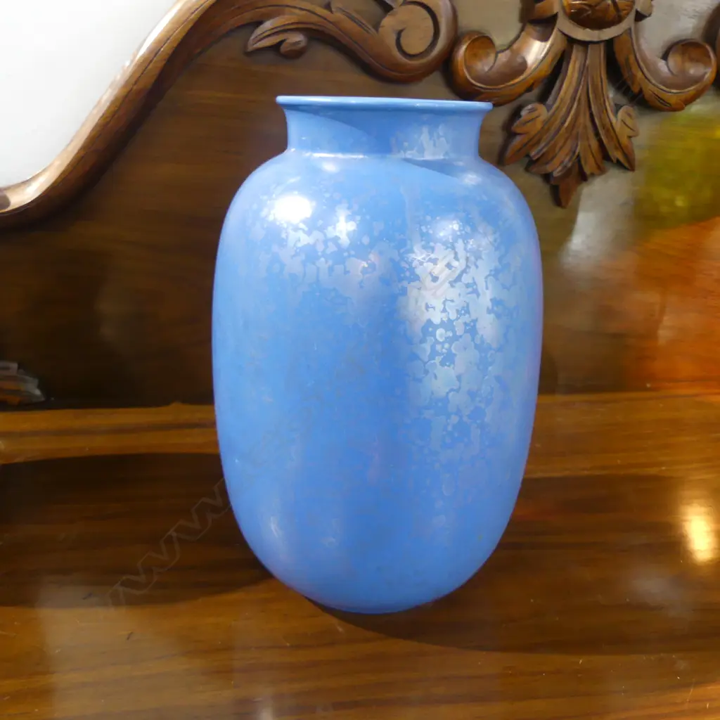 BLUE POOLE VASE H.250mm Image 1++