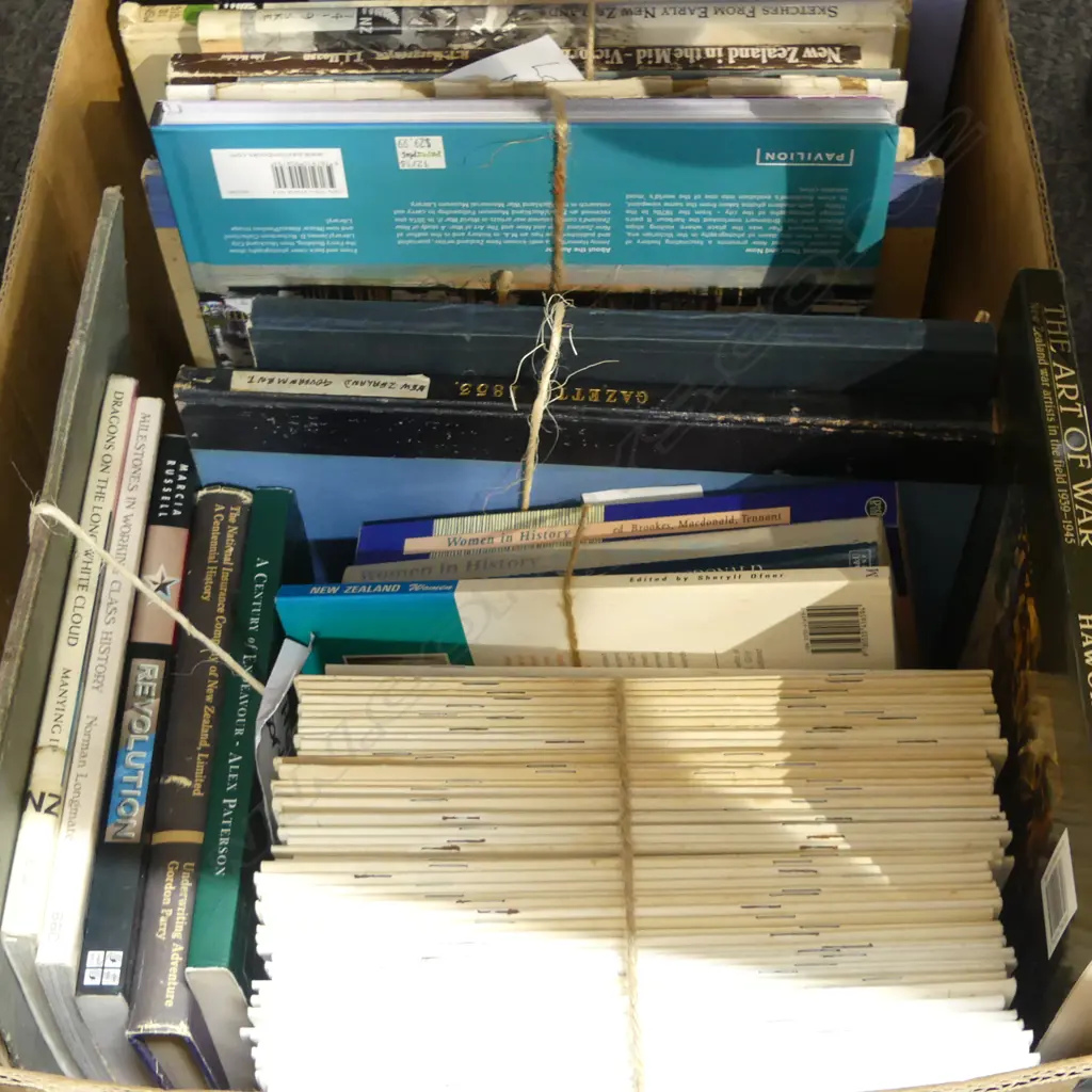 ASST. BOOKS; NZ HISTORY, AUCKLAND ETC Image 1++