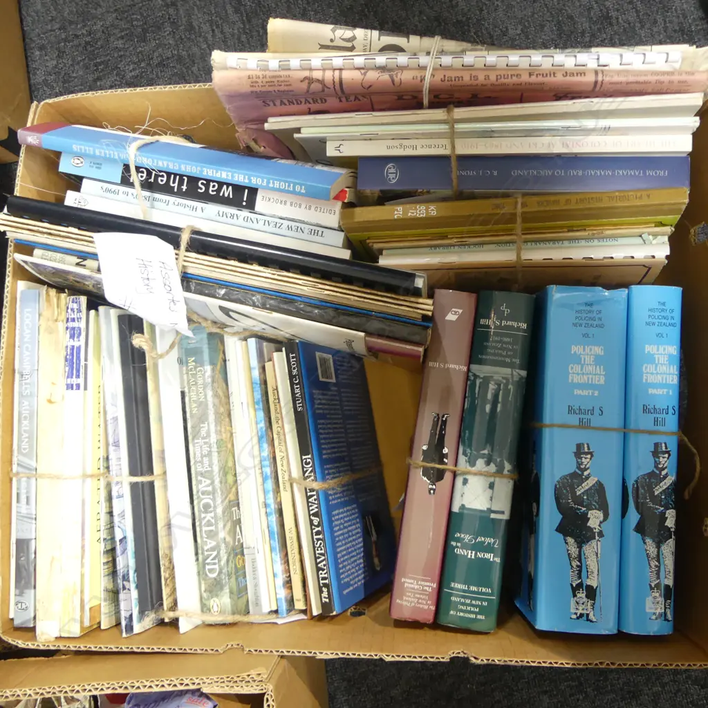 ASST. BOOKS; NZ HISTORY Image 1++