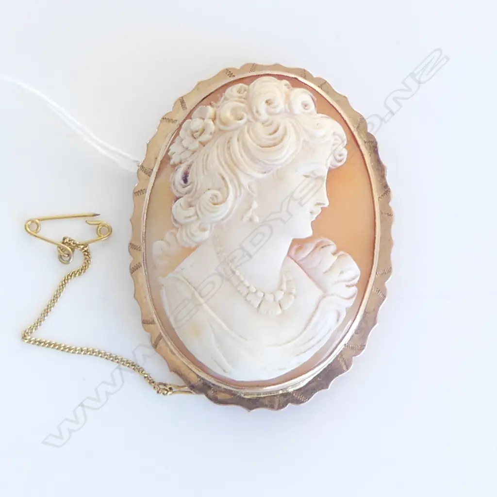 LG 9ct CAMEO 60x45mm Image 1++