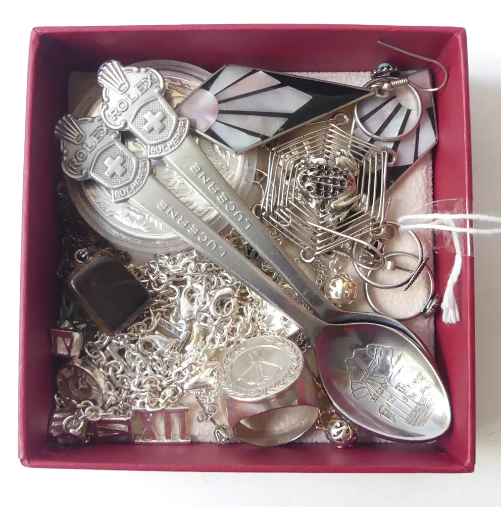 SILVER JEWELLERY + ASST COLLECTABLES Image 1++