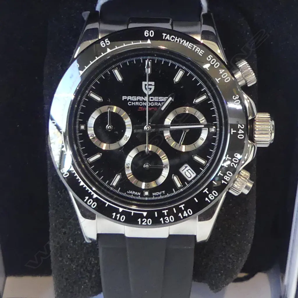 REPLICA GENTS PAGANI DESIGN CHRONOGRAPH WATCH Image 1++