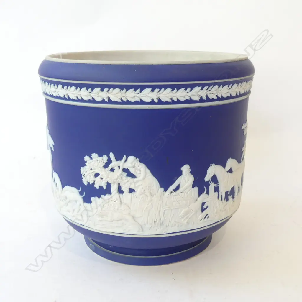 ADAM TUNSTALL COBALT BLU JARDINIERE, H.200mm Image 1++