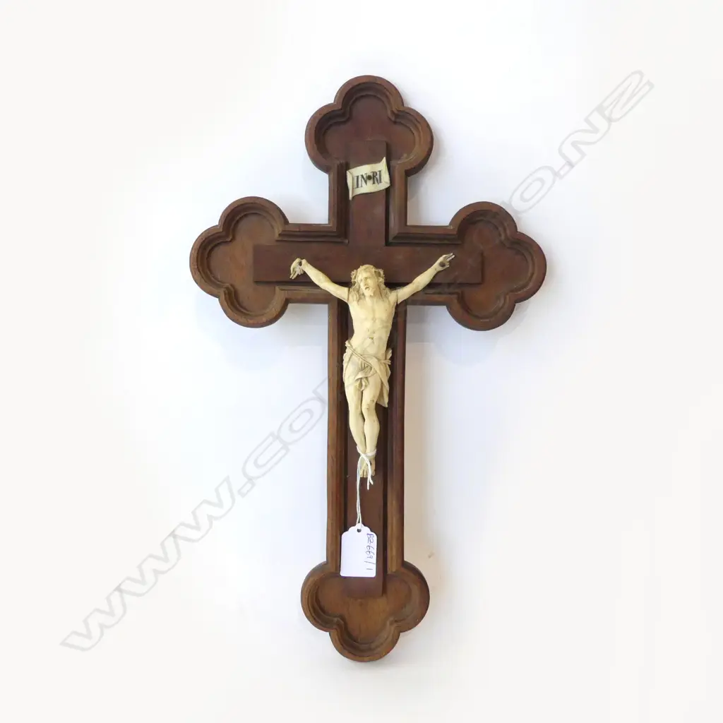 VINTAGE CRUCIFIX H.400mm - SOME FAULTS Image 1++