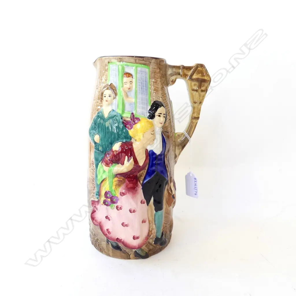 BURLEIGH WARE 'SALLY IN OUR ALLEY' JUG, H ? Image 1++