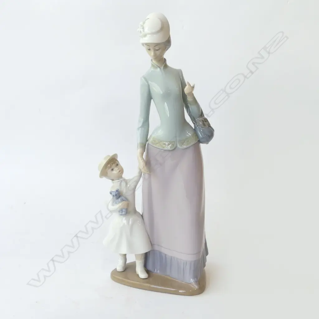 LLADRO CHINA FIGURE MOTHER & CHILD, H.360mm Image 1++