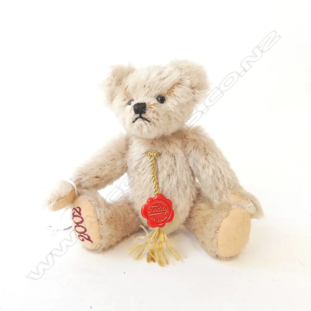 HERMANN 2002 MOHAIR TEDDY BEAR GERMANY, L.140MM Image 1++