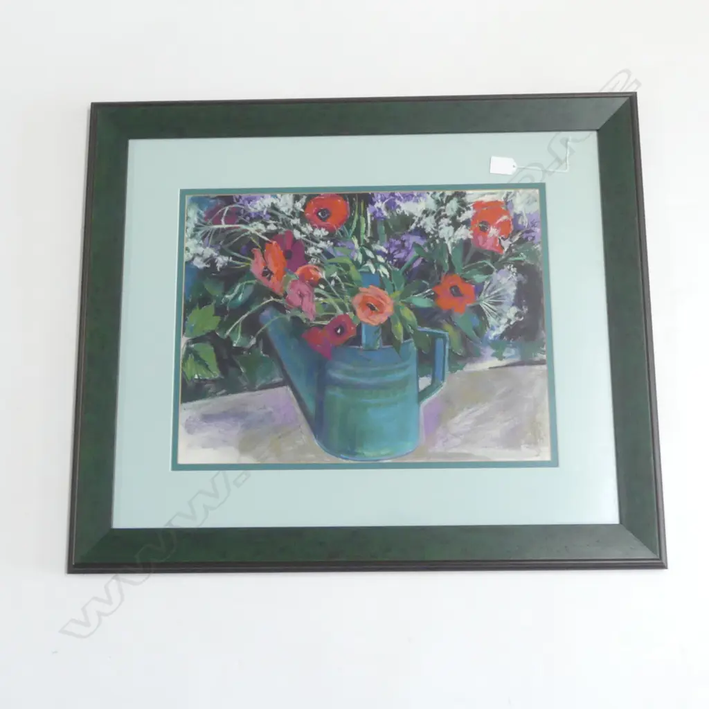 BELINDA WILSON 'FLOWER STILL LIFE' PASTEL 370x485mm Image 1++