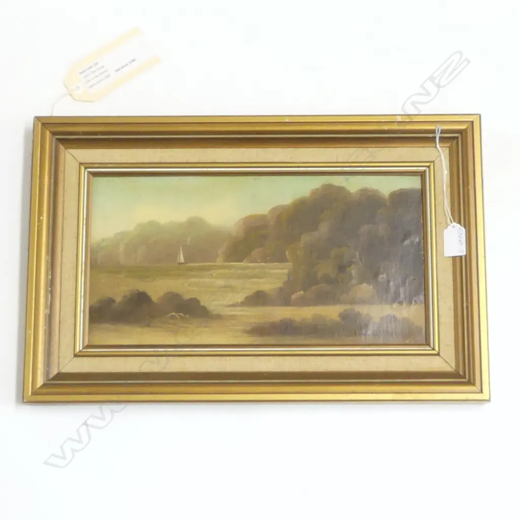 CHAS YOUNG COLONIAL OIL IN THE SOUNDS 185 x 360mm Image 1++