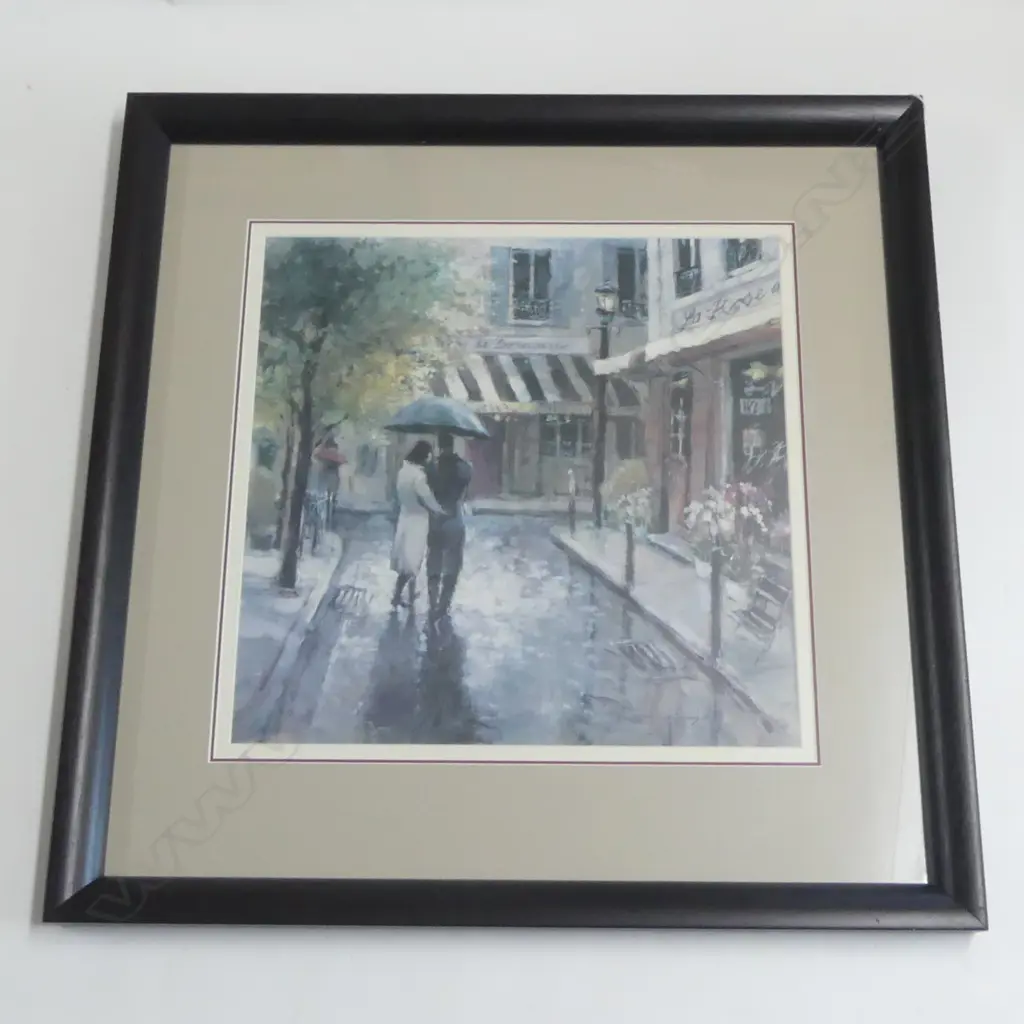 LG PRINT, PARIS STREET SCENE 490x490mm Image 1++