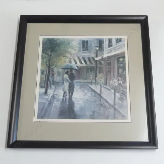 LG PRINT, PARIS STREET SCENE 490x490mm