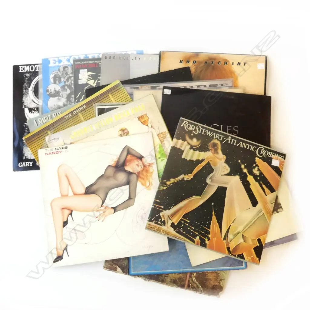 ASST. RECORDS; ROD STEWART, CATS, ELTON, EAGLES, QUEEN, ETC Image 1++