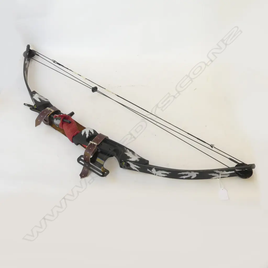 MODERN TAIWANESE STEEL ARCHERS BOW L.1050mm Image 1++