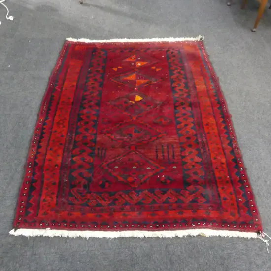 HAND KNOTTED WOOL PILE IRANIAN RUG 1780x1420mm