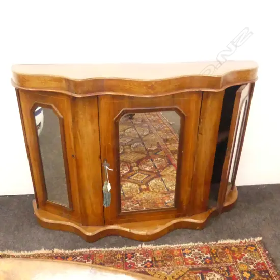 VICTORIAN MIRRORED CREDENZA 1200x340x795mm
