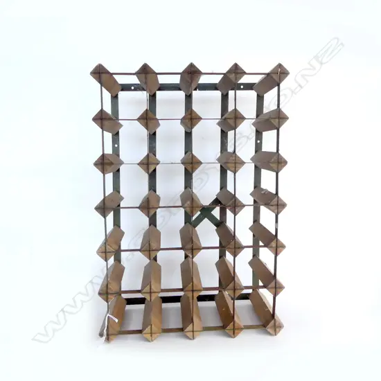 INDUSTRIAL STYLE WINE RACK 600MM BY410MM