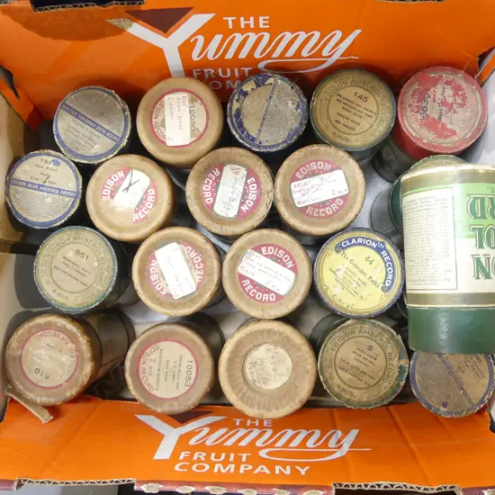EDISON AMBEROL CYLINDER RECORDS