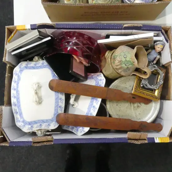 ASST. POTTERY, PR R. WORCESTER TUREENS ETC